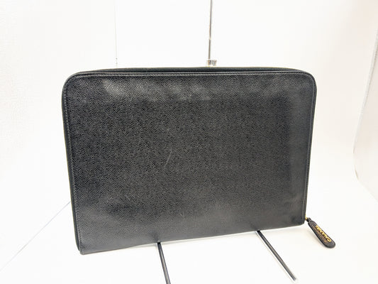 CHANEL CHANEL Caviar Clutch Bag 4280547 Seal Guarantee Clutch Bag