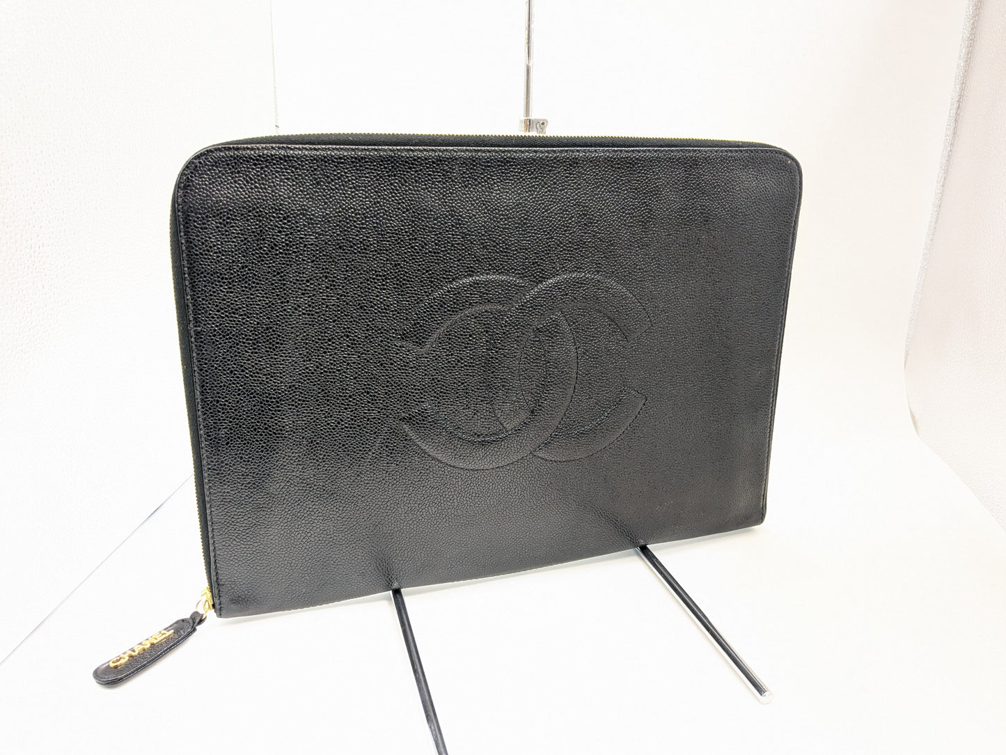 CHANEL CHANEL Caviar Clutch Bag 4280547 Seal Guarantee Clutch Bag