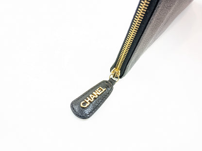 CHANEL CHANEL Caviar Clutch Bag 4280547 Seal Guarantee Clutch Bag