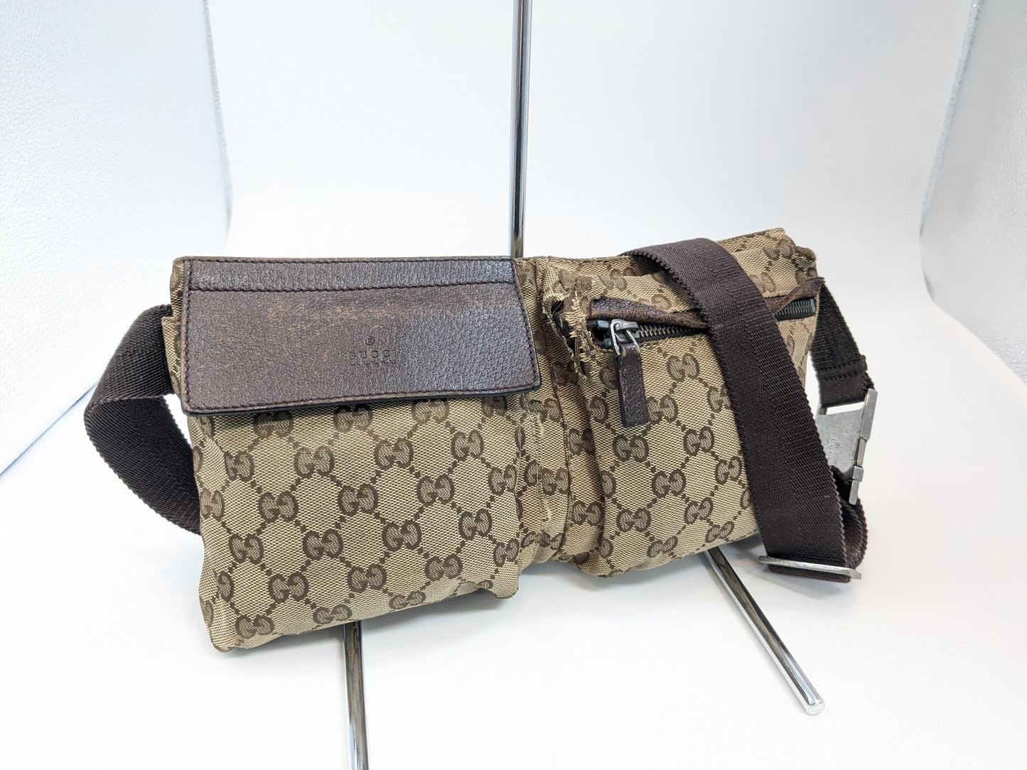 GUCCI GUCCI GG Canvas Waist Bag