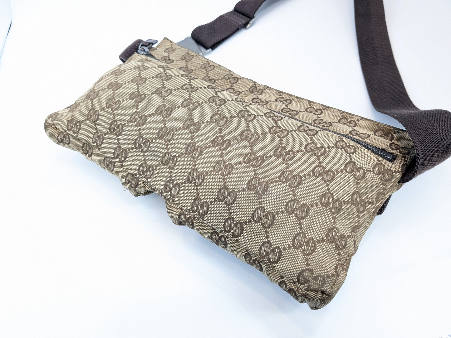 GUCCI GUCCI GG Canvas Waist Bag