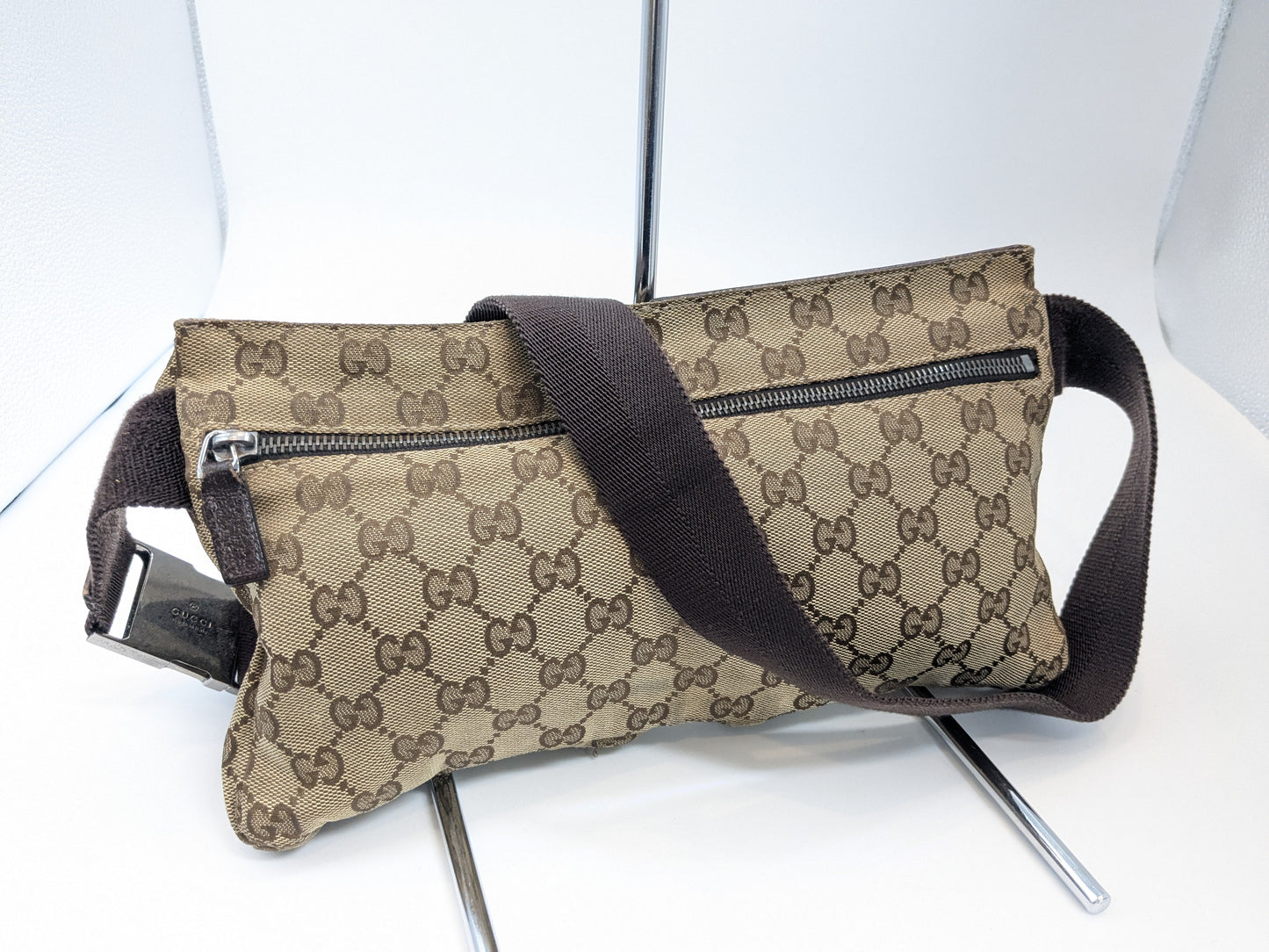 GUCCI GUCCI GG Canvas Waist Bag