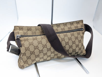 GUCCI GUCCI GG Canvas Waist Bag