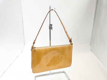 LOUIS VUITTON M91010 Vernis Lexington Beige VI0090 Handbag