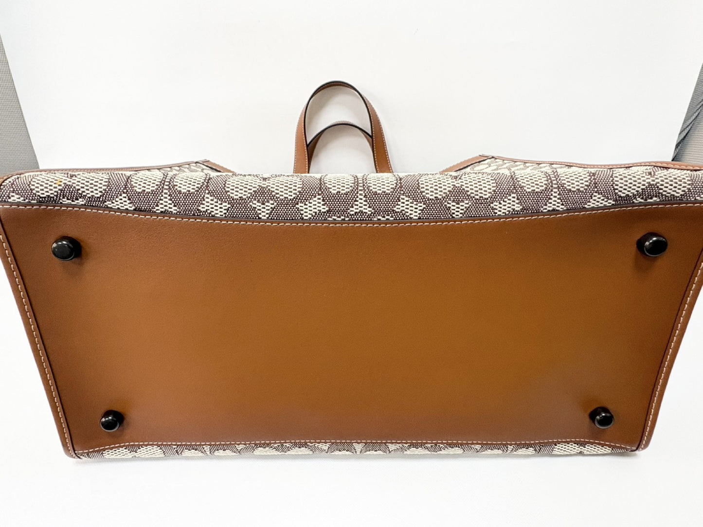 COACH Disney x Coach Field 40 Signature with Mickey Mouse Embroidery A2280-C8492 Tote Bag with Shoulder Strap, Signature Textile