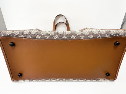 COACH Disney x Coach Field 40 Signature with Mickey Mouse Embroidery A2280-C8492 Tote Bag with Shoulder Strap, Signature Textile