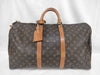 LOUIS VUITTON Monogram Keepall 50 VI874 Boston Bag