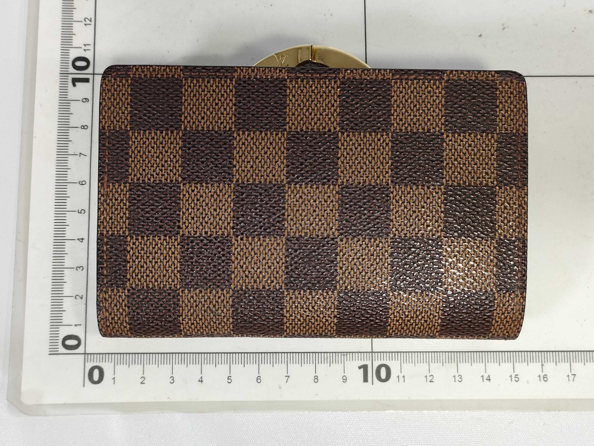 LOUIS VUITTON Damier Viennois MI1928 Wallet