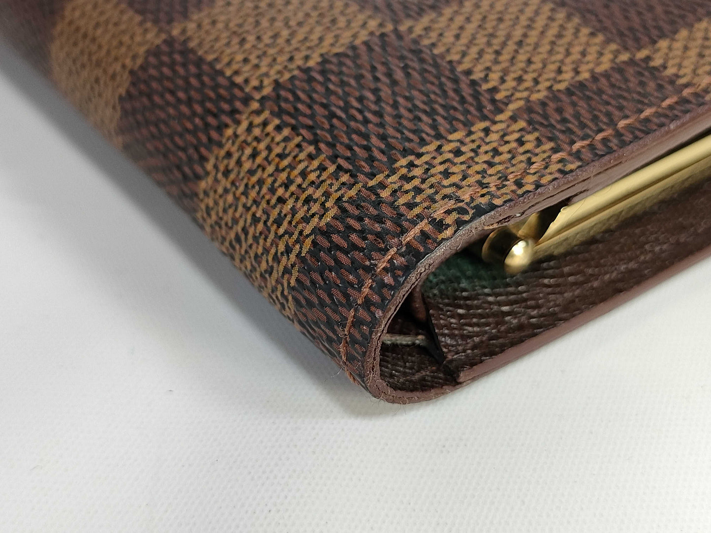 LOUIS VUITTON Damier Viennois MI1928 Wallet