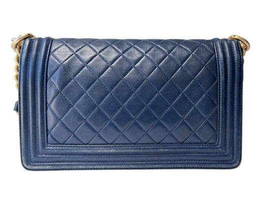 CHANEL Boy Chanel Matelasse Chain Shoulder Bag