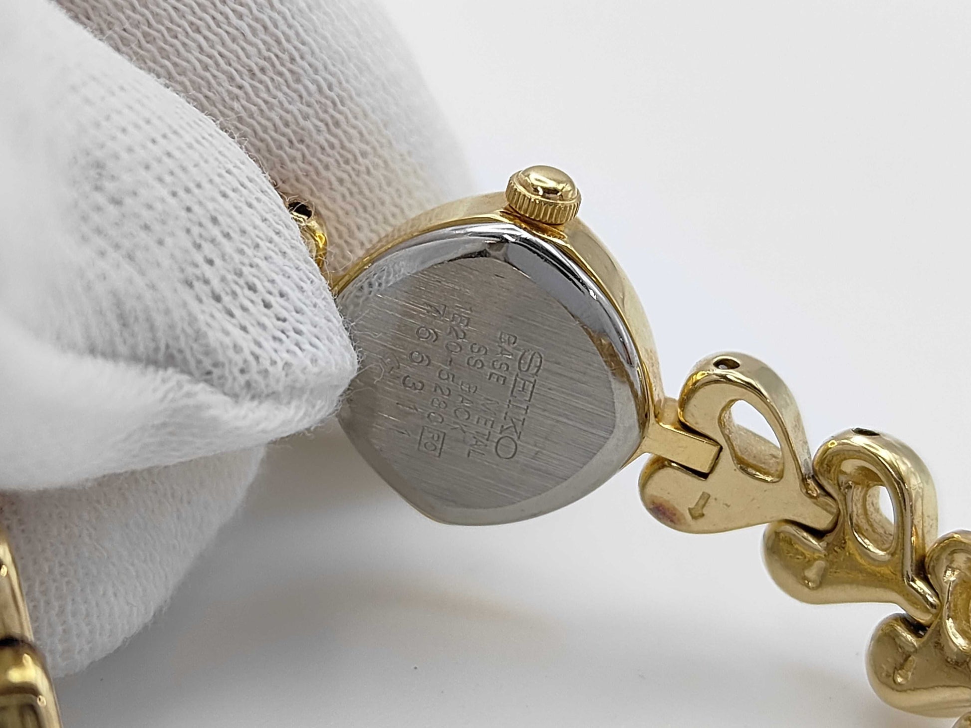 SEIKO 1E20-5280 766311 Quartz Gold Women's Watch