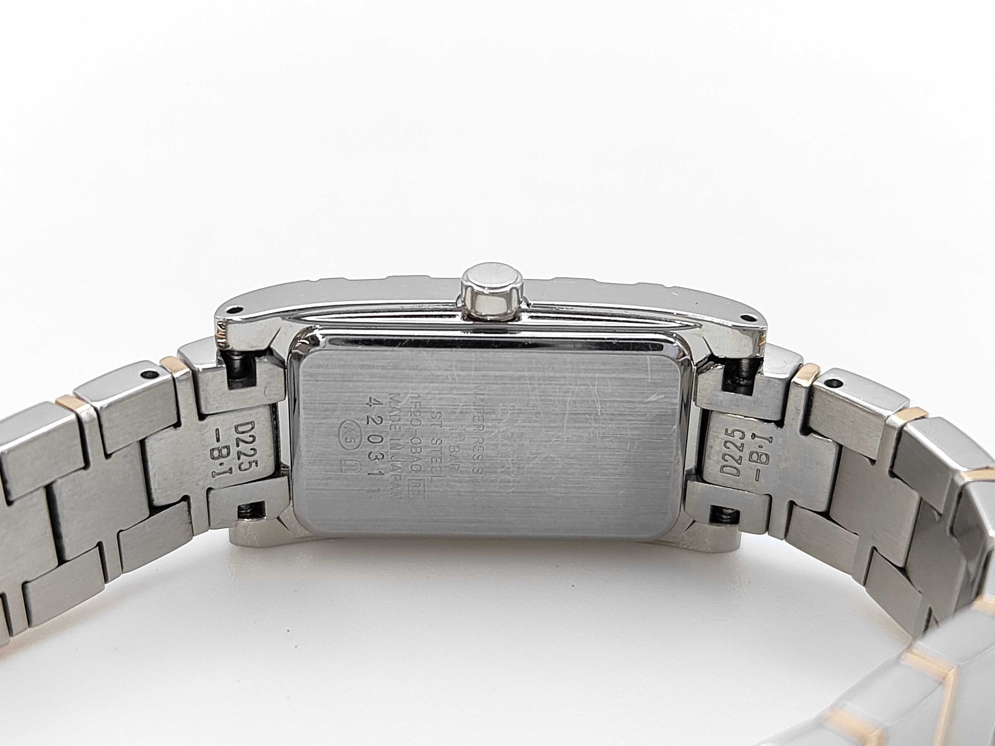 SEIKO Lucia 1F20-0BA0 420311 Quartz Diamond Bezel Women's Watch