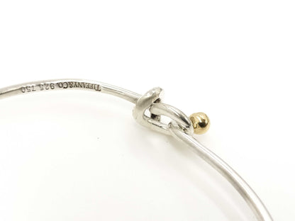 Tiffany & Co. Tiffany Bangle Love Knot 925 750 Combination Bracelet/Bangle