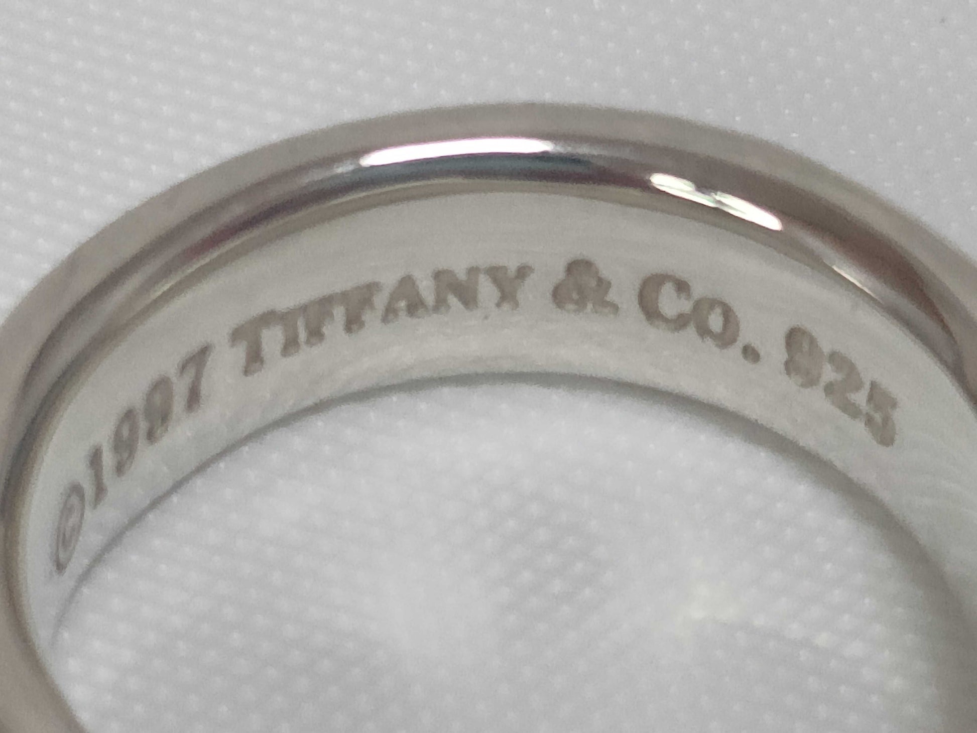 Tiffany & Co. Ring 1837 Narrow 925 Silver Ring