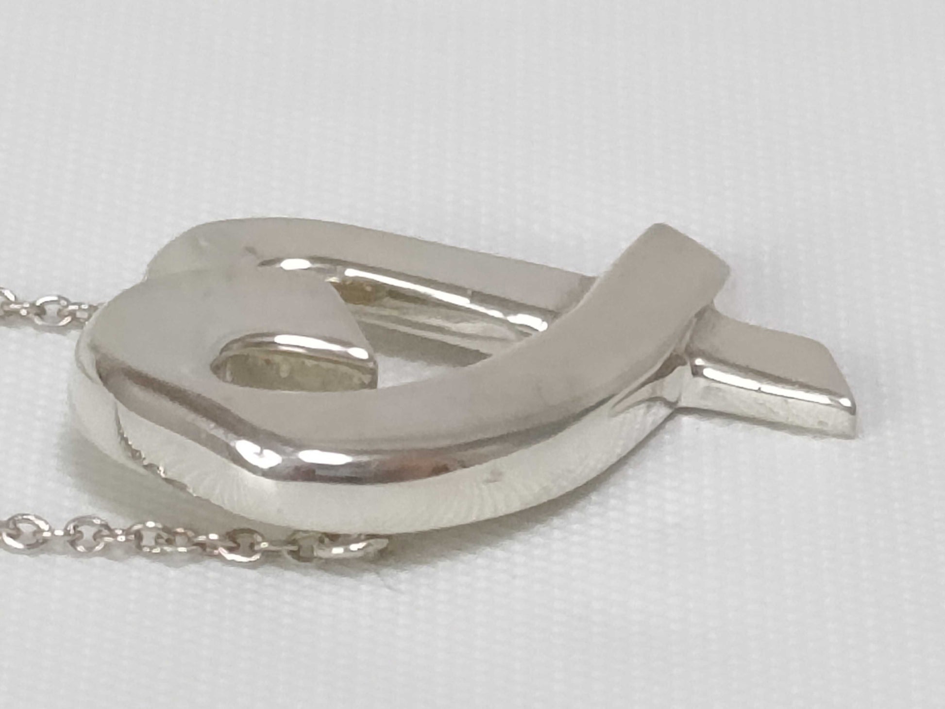 Tiffany & Co. Loving Heart Large Necklace, Paloma Picasso, 925 Sterling Silver