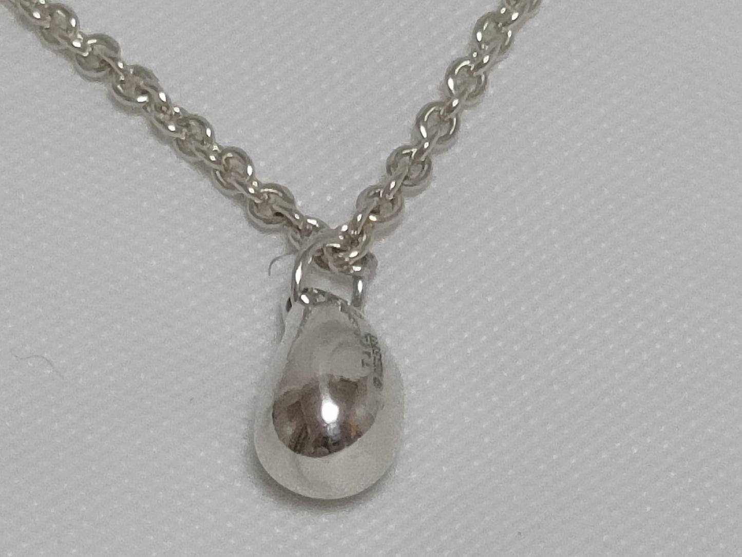 Tiffany & Co. Elsa Peretti 3-Strand Teardrop Necklace in 925 Silver