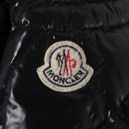 MONCLER Down Coat 0 with Belt and Removable Fur Jacket
