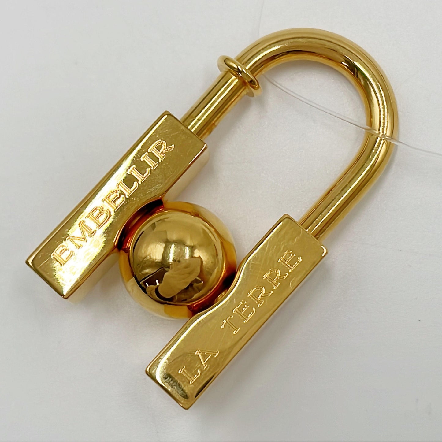 HERMES HERMES Cadena GP Gold Box Key Case/Key Holder