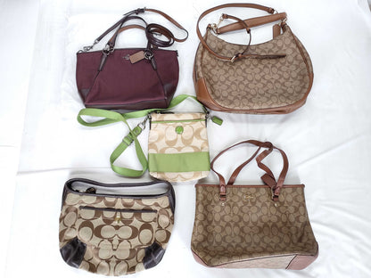 COACH Signature 5-Piece Shoulder Bag