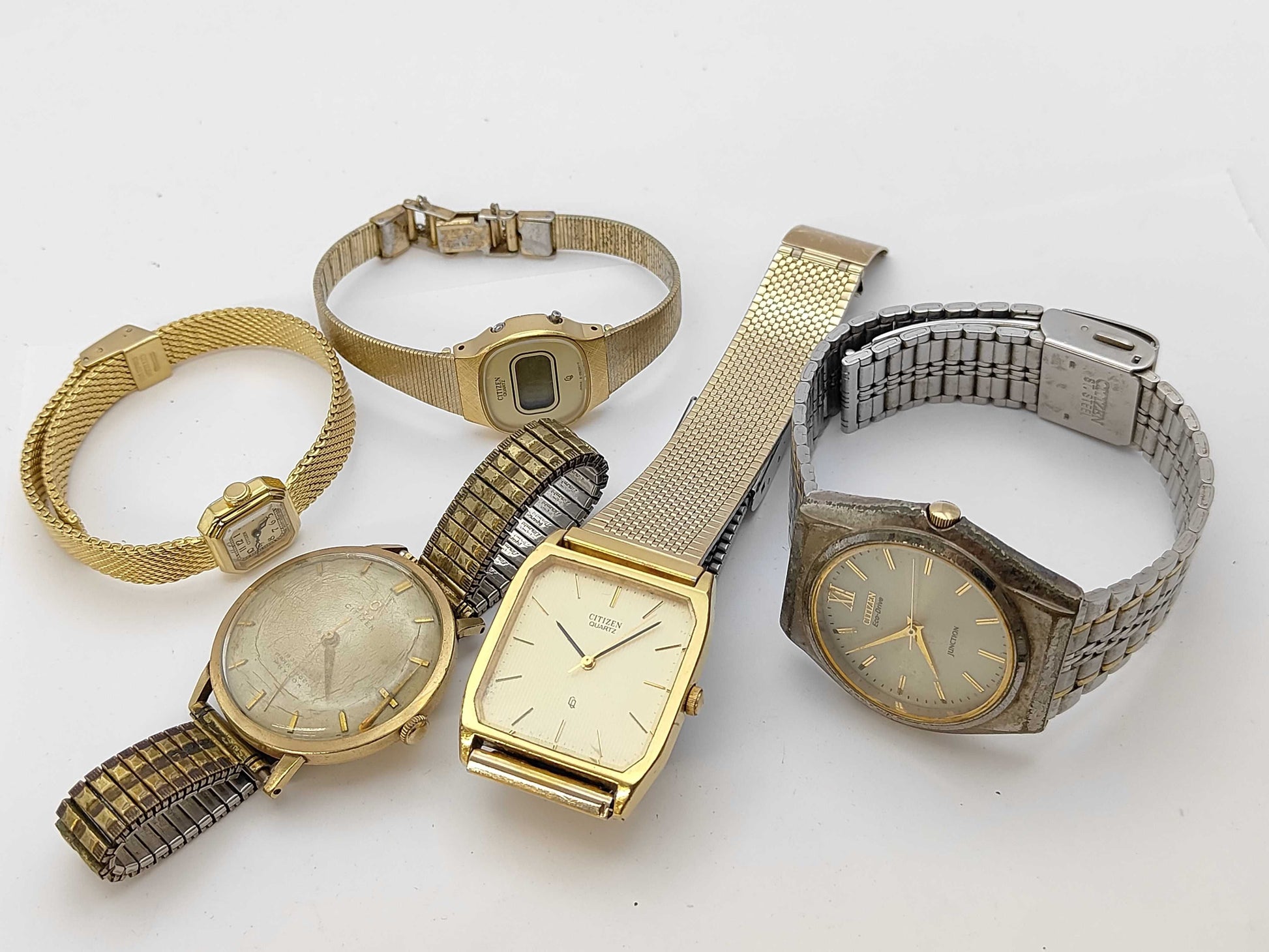 CITIZEN 5-piece watch collection Watch collection 