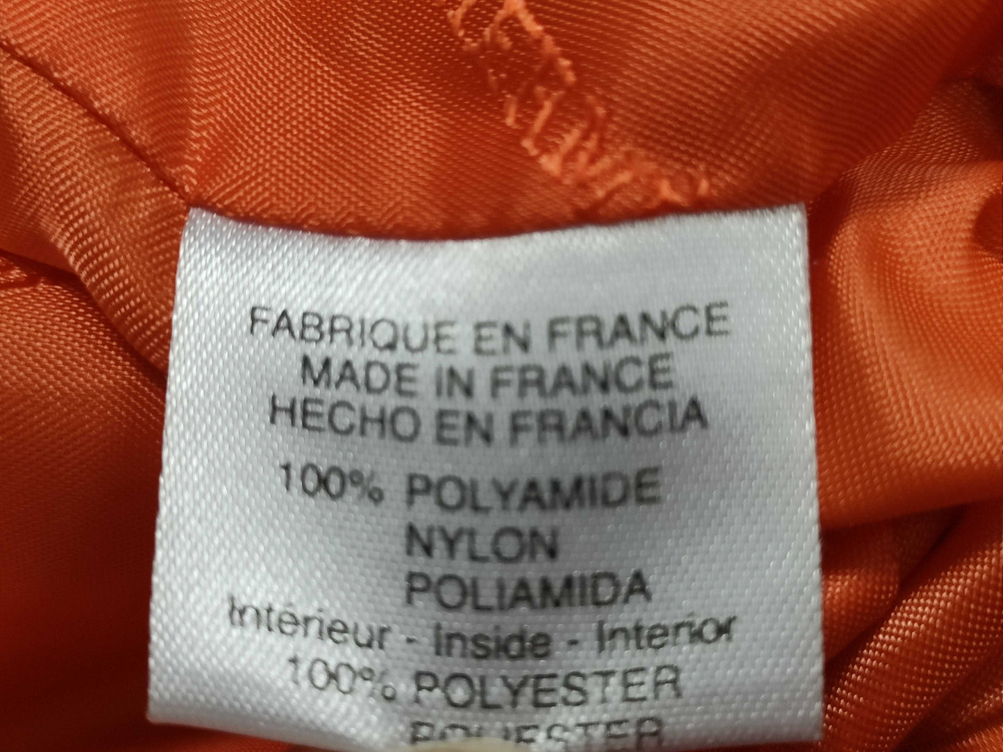 HERMES Etrile Zip-Up Rider's Jacket Nylon Size M