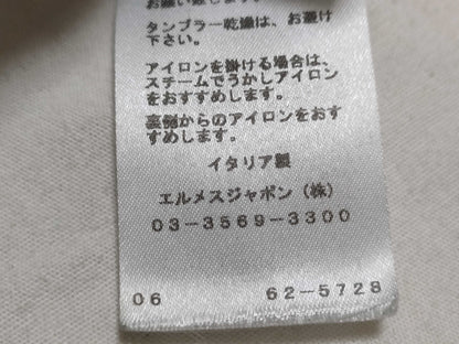 HERMES Zip-Up Cardigan, Cashmere and Silk, Black, Size M