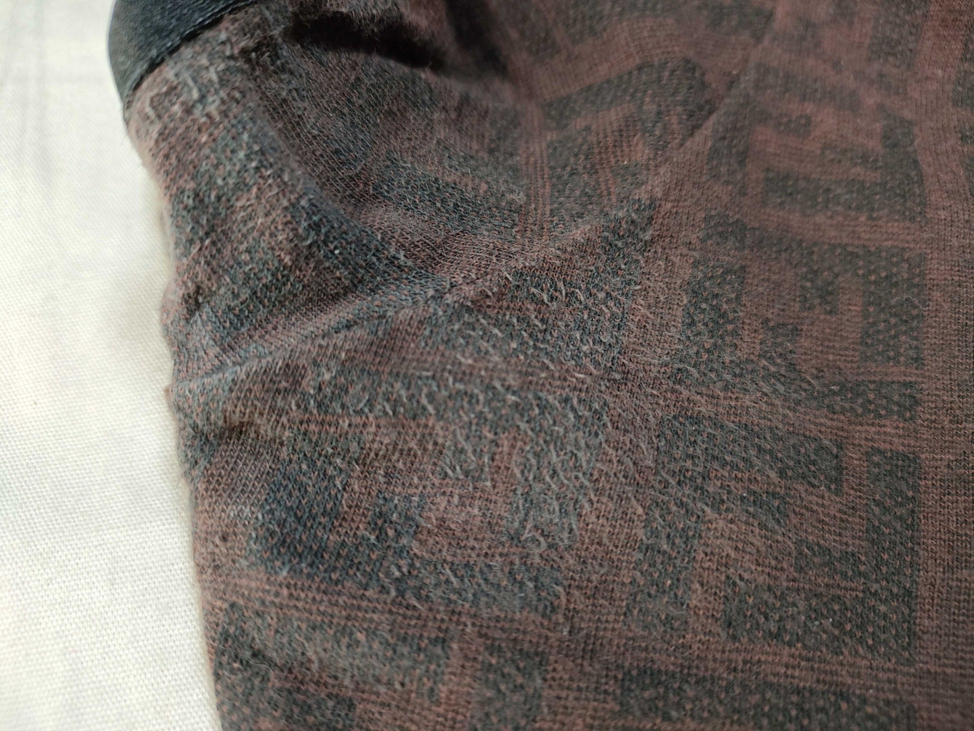 FENDI Zucca T-shirt Brown Tops