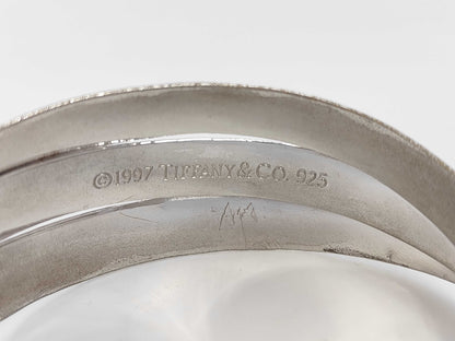 Tiffany & Co. Vintage Slim Triple Cuff Bangle, 925, 35.6g