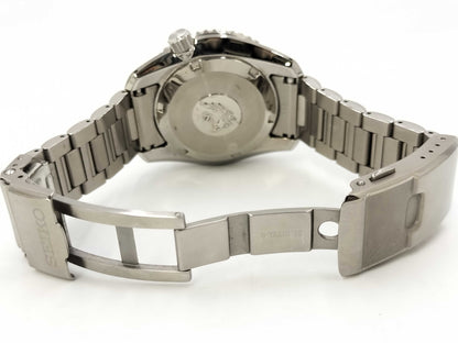 SEIKO 6R54-00D0 580321 Black Dial Automatic 5 Links Warranty Included 2025.11.01 Men's Watch