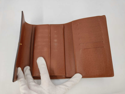 LOUIS VUITTON Monogram Tri-fold Wallet
