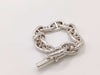 HERMES Chaine d'Ancre TGM 11 links 106.1g 21 stamps Ag925 bracelet/bangle