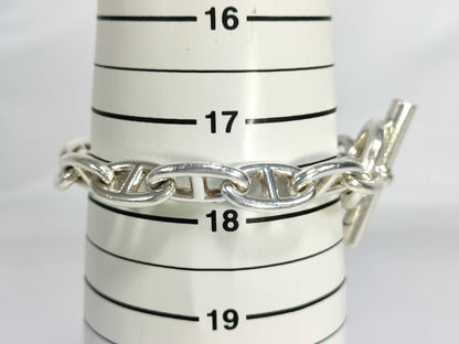 HERMES Chaine d'Ancre GM 13 links 66.6g Ag925 Bracelet Bracelet Bangle