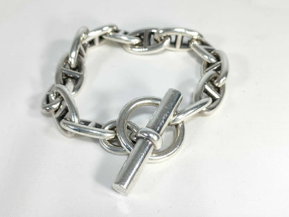 HERMES Chaine d'Ancre GM 13 links 72.2g Ag925 Bracelet Bracelet Bangle