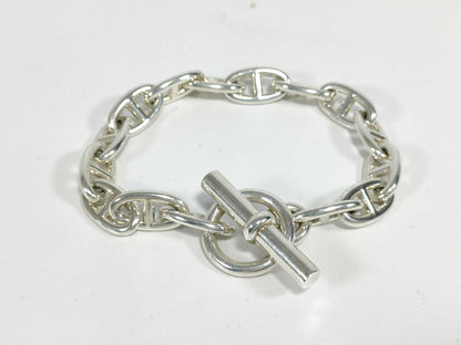 HERMES Chaine d'Ancre GM 15 links 73.1g 21 stamp Ag925 bracelet bracelet bangle