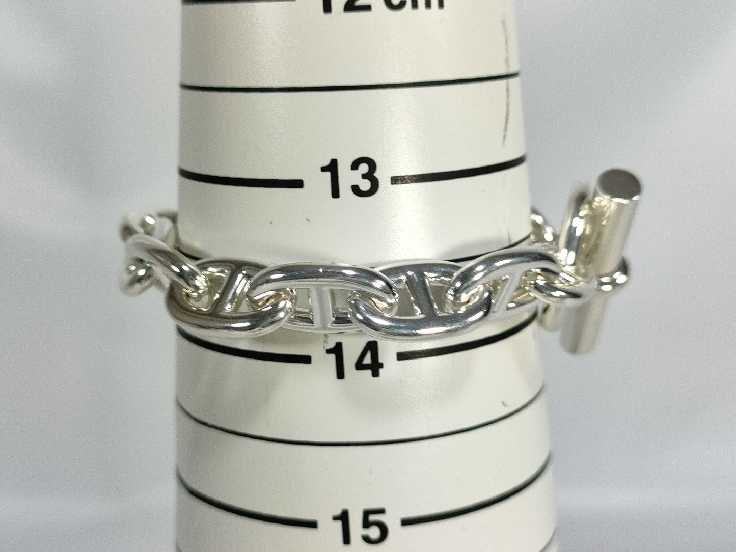 HERMES Chaine d'Ancre MM 13 links 50g Ag925 bracelet Bracelet Bracelet Bangle