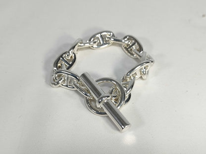 HERMES Chaine d'Ancre MM 13 links 50g Ag925 bracelet Bracelet Bracelet Bangle
