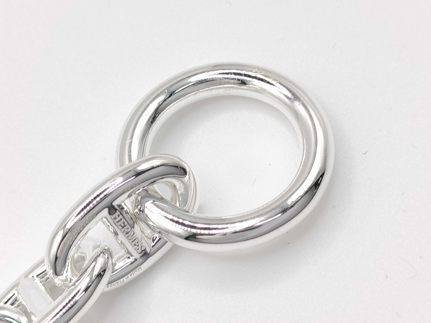 HERMES Chaine d'Ancre MM 13 links 49.4g 22 stamped Ag925 bracelet/bangle