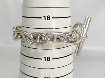 HERMES Margiela-era Chaine d'Ancre TGM 11-link, 101.4g, Stamped, Ag925 Bracelet
