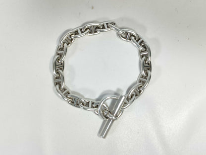 HERMES Chaine d'Ancre 18-link 62.2g SV925 Bracelet Bracelet/Bangle