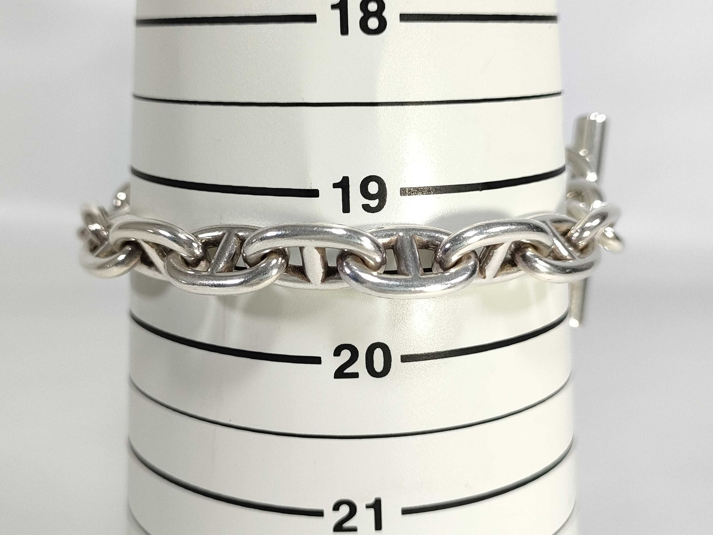 HERMES Chaine d'Ancre 18-link 62.2g SV925 Bracelet Bracelet/Bangle