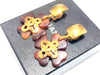 CHANEL Coco Mark Tortoiseshell Swing 95P Earrings