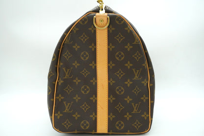 LOUIS VUITTON Monogram Keepall Bandouliere 50 M41416 Shoulder Strap Boston Bag