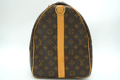 LOUIS VUITTON Monogram Keepall Bandouliere 50 M41416 Shoulder Strap Boston Bag