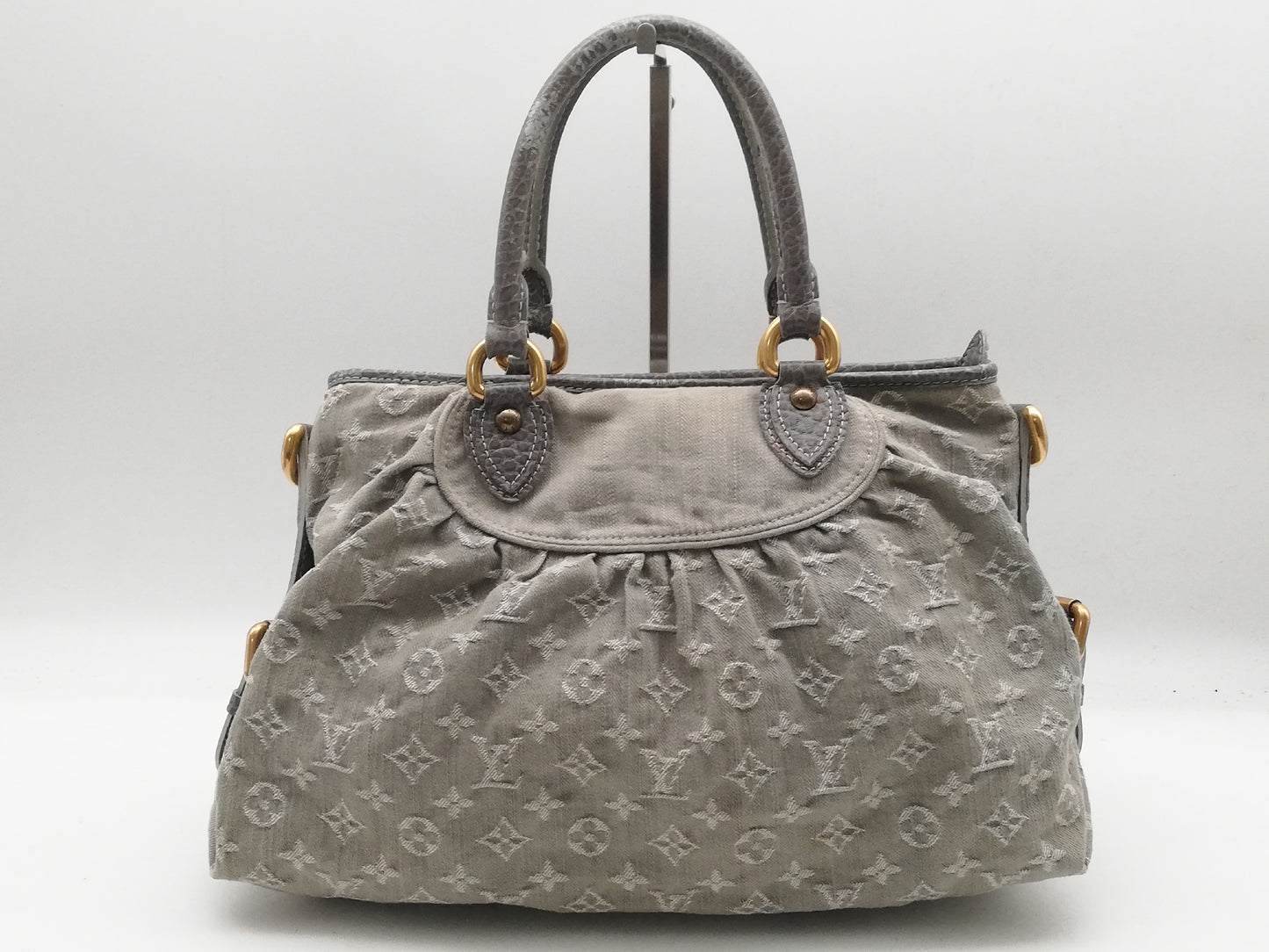 LOUIS VUITTON Monogram Denim Neocavi MM M95837 Shoulder Strap Handbag