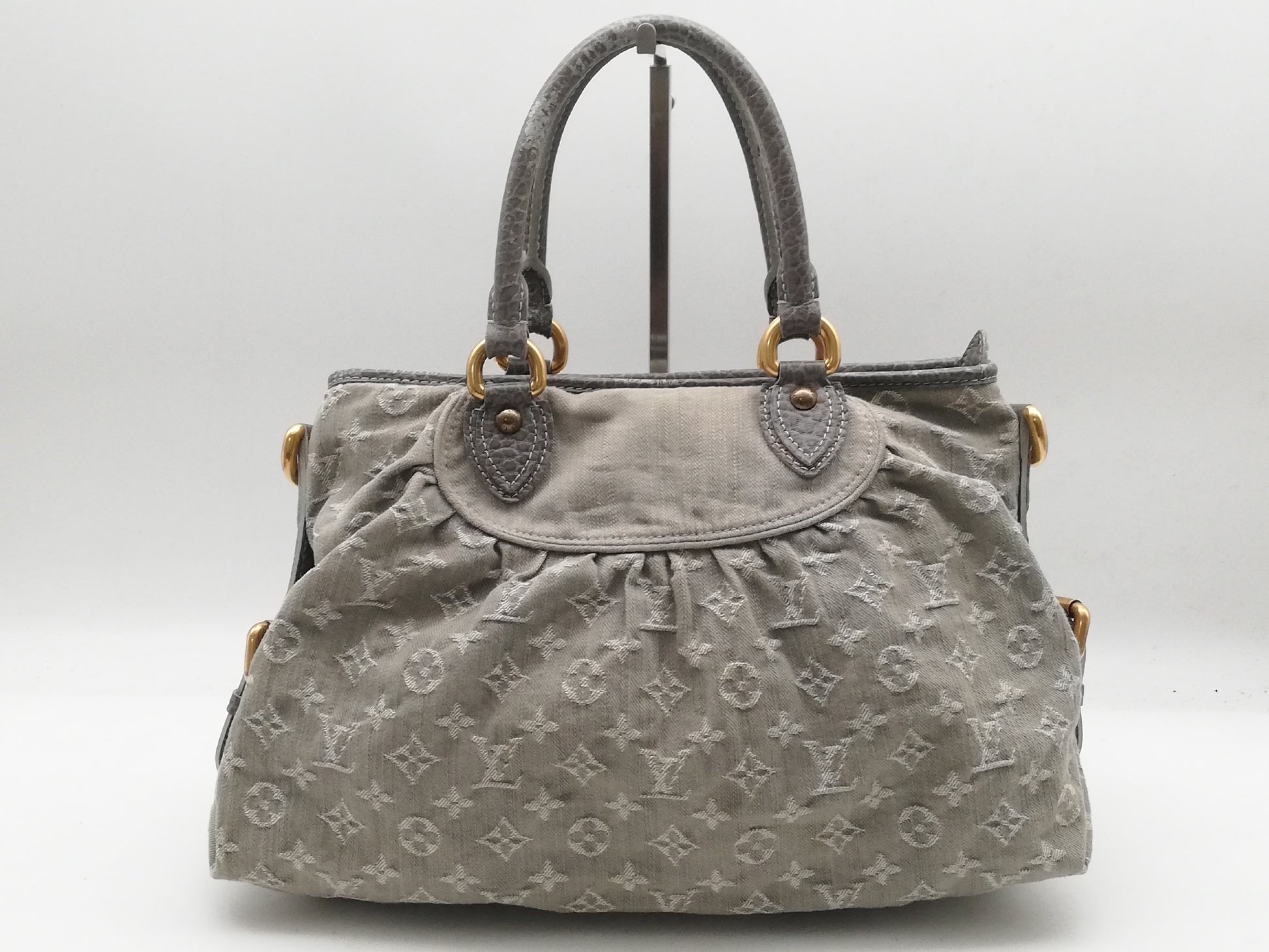 LOUIS VUITTON Monogram Denim Neocavi MM M95837 Shoulder Strap Handbag