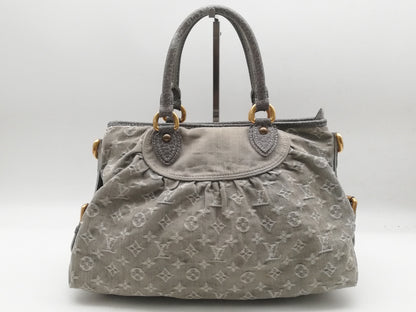 LOUIS VUITTON Monogram Denim Neocavi MM M95837 Shoulder Strap Handbag