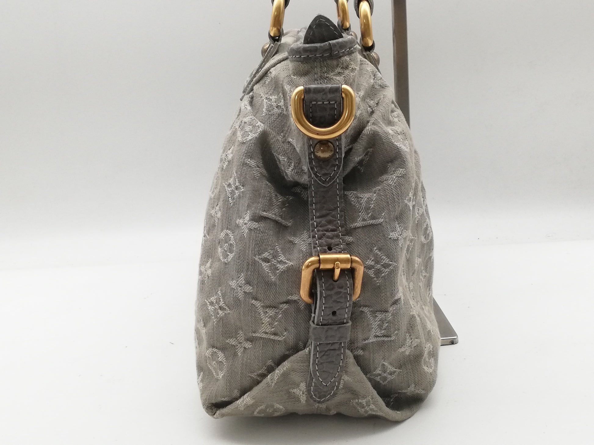 LOUIS VUITTON Monogram Denim Neocavi MM M95837 Shoulder Strap Handbag