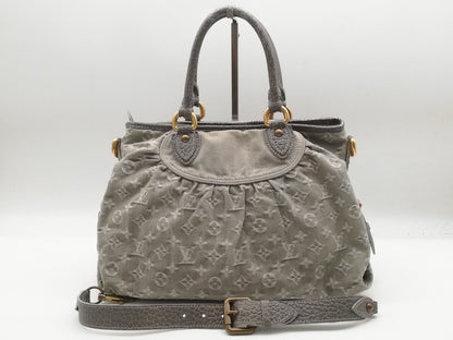 LOUIS VUITTON Monogram Denim Neocavi MM M95837 Shoulder Strap Handbag
