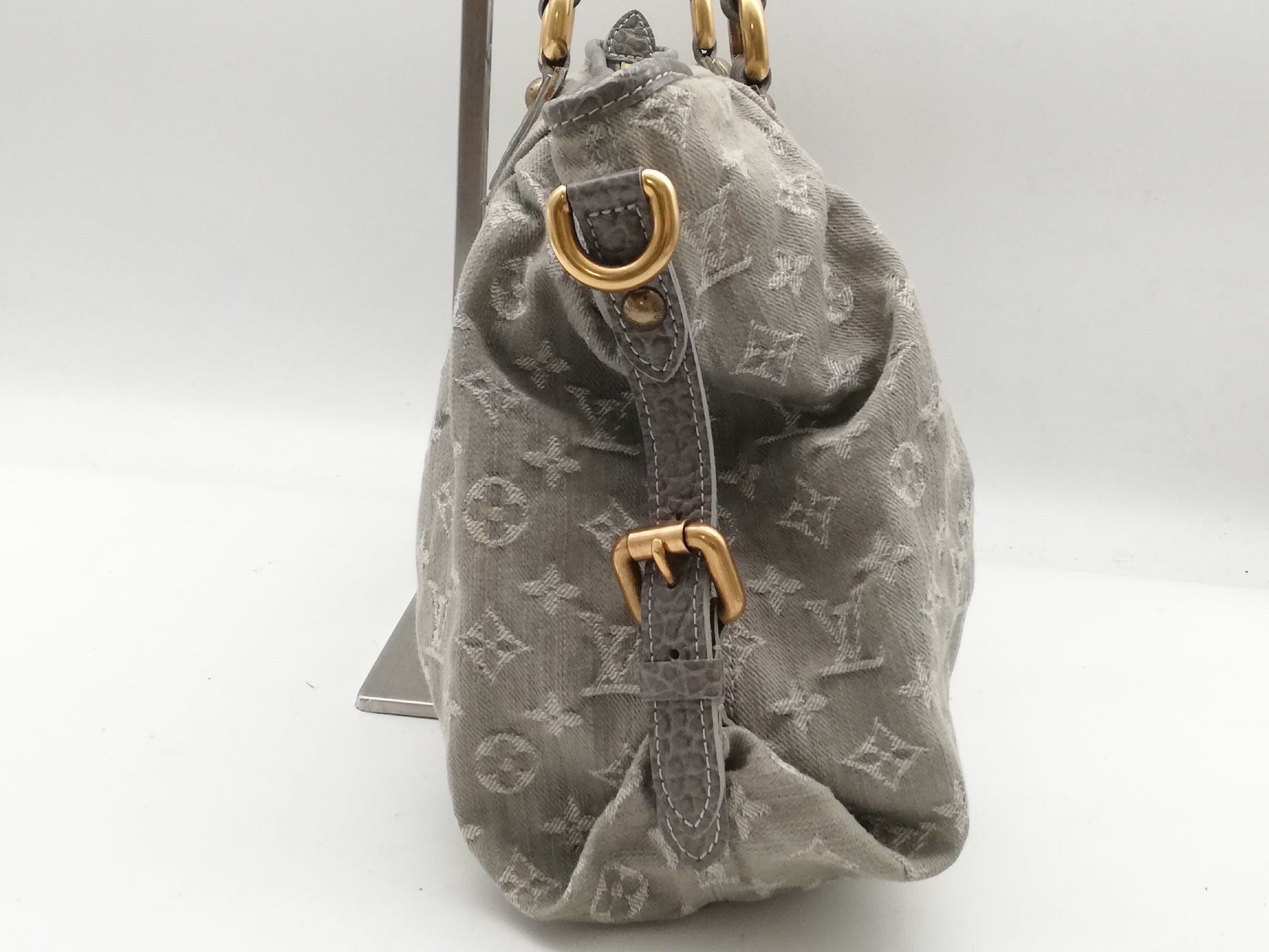 LOUIS VUITTON Monogram Denim Neocavi MM M95837 Shoulder Strap Handbag