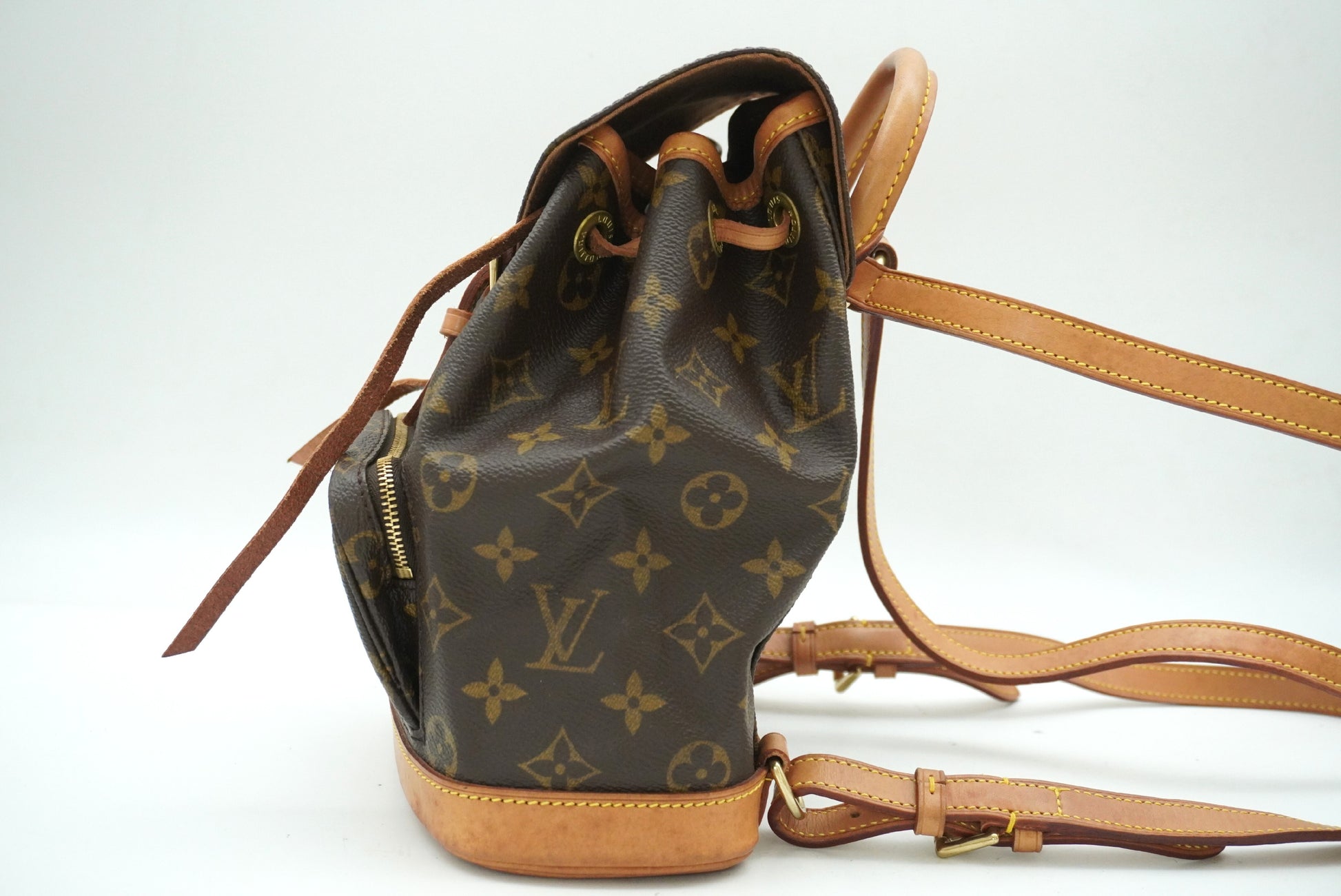 LOUIS VUITTON Monogram Montsouris PM M51137 Backpack